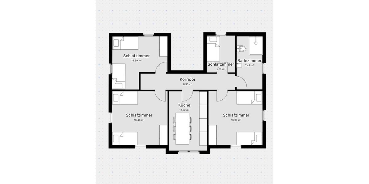 Wohnen auf Zeit Glauchau - 8 Zimmer, 156 m&sup2;, 15&euro; | Angebot:17320207