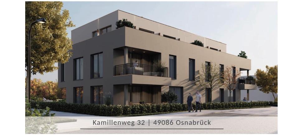 Wohnung EG 72qm Erstbezug, PV-Strom, Stellplatz ...