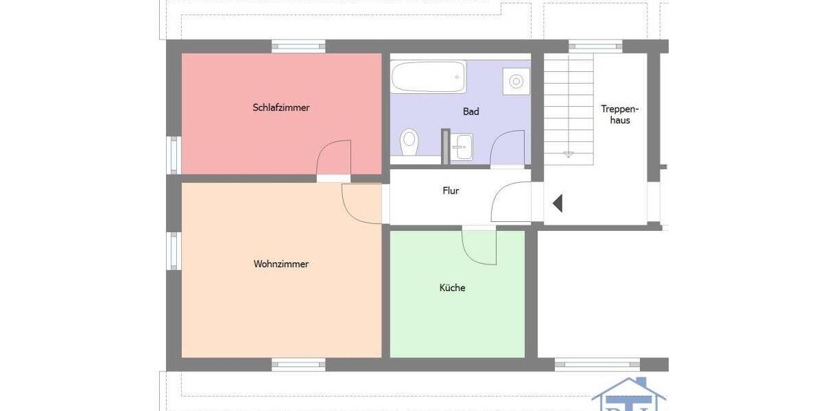 Etagenwohnung Waltersdorf Waltersdorf - 2 Zimmer, 45 m&sup2;, 250&euro; | Angebot:25741089