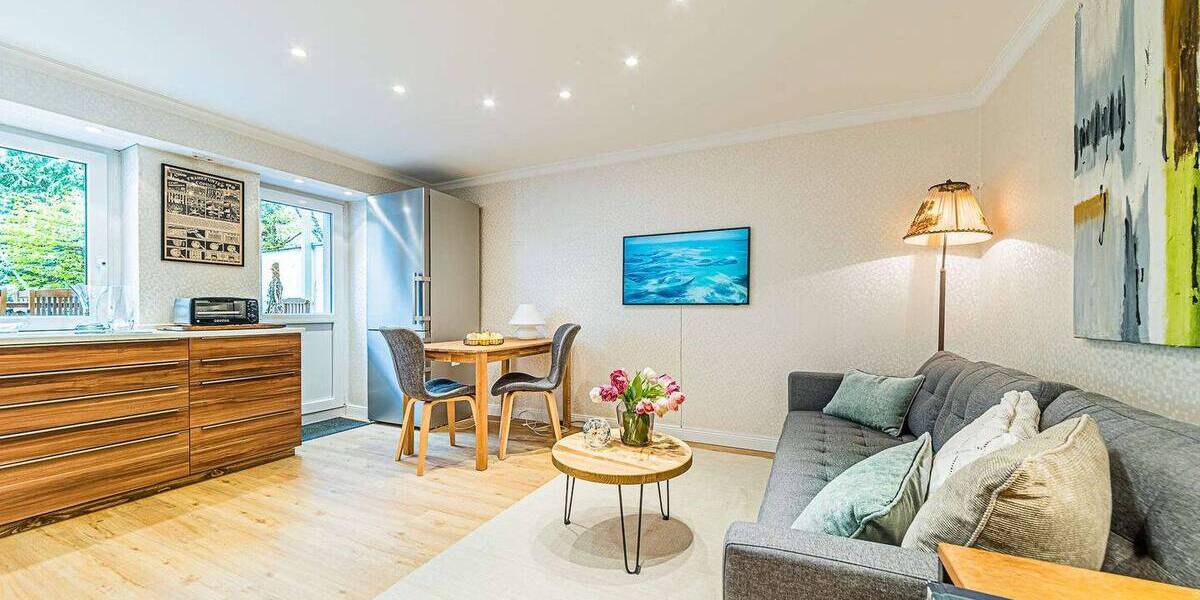 Etagenwohnung Frankfurt am Main Sachsenhausen - 2 Zimmer, 45 m&sup2;, 1.690&euro; | Angebot:26127407