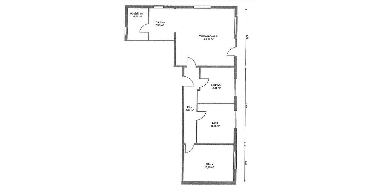Erdgeschoßwohnung Neuhausen ob Eck - 3.5 Zimmer, 105 m&sup2;, 1.050&euro; | Angebot:26020876