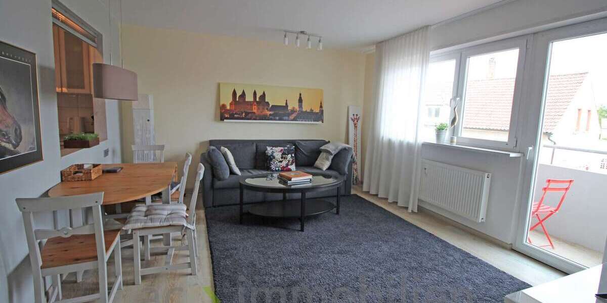 Etagenwohnung Speyer - 2 Zimmer, 52 m&sup2;, 680&euro; | Angebot:27286897