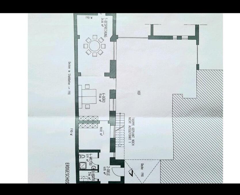 Gewerbefläche 63,5m2 - All-in inkl. Strom - EG zimmer