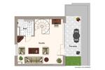 Ulm-Lehr: 3-Zimmer-Maisonettewohnung im Erstbezug! zimmer