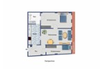 WG geeignet-3-Raum-Wohnung mit Einbauküche in zentraler Lage von Mittweida - Dachgeschoßwohnung Mittweida Rößgen | Angebot:27279778