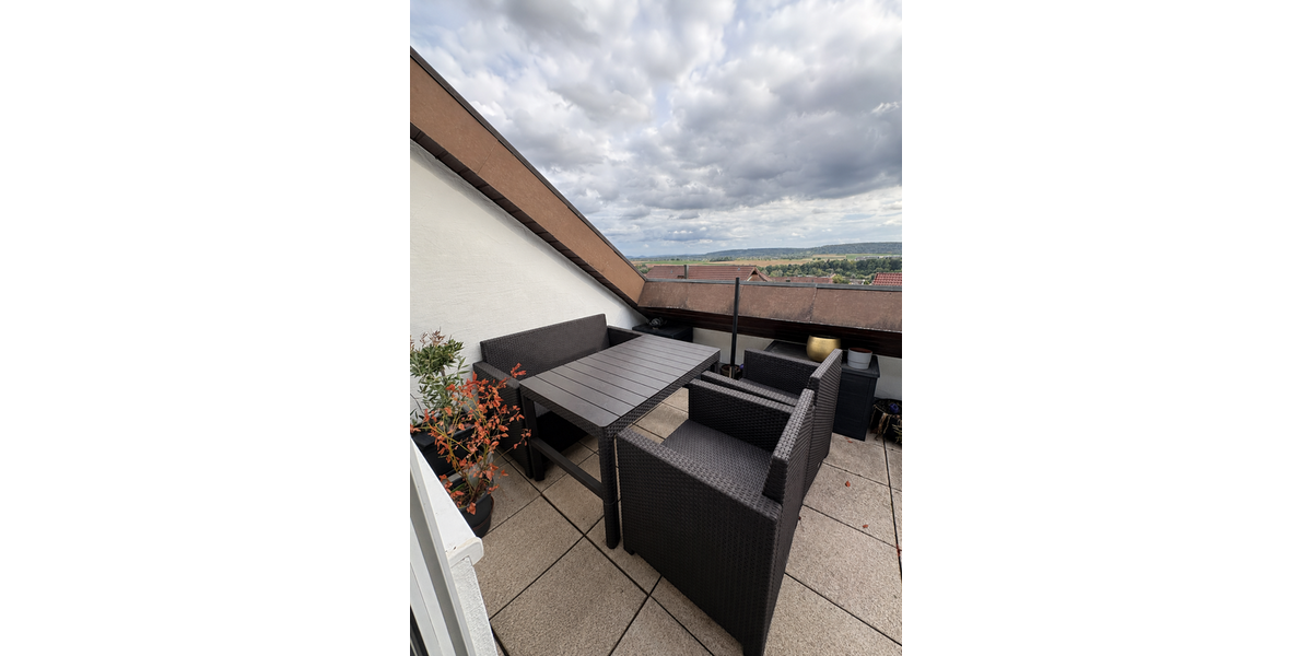 Gepflegte 3 Zimmer-Maisonette-Wohnung in sonniger und ruhiger Aussichtslage! - Maisonettenwohnung Hardthausen am Kocher | Angebot:27345524