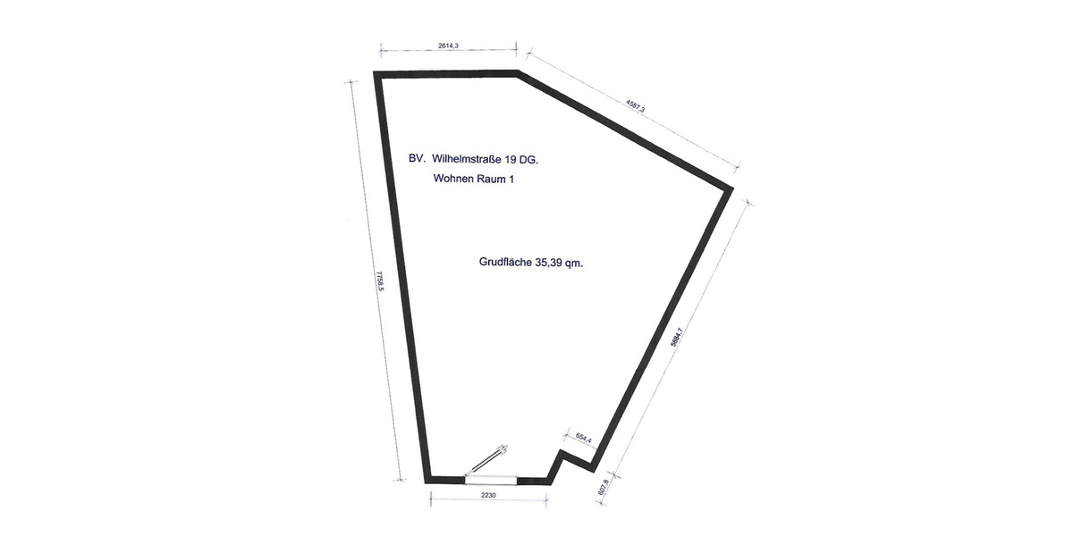 Dachgeschoßwohnung Nienburg (Weser) - 3 Zimmer, 98 m&sup2;, 290&euro; | Angebot:24415819