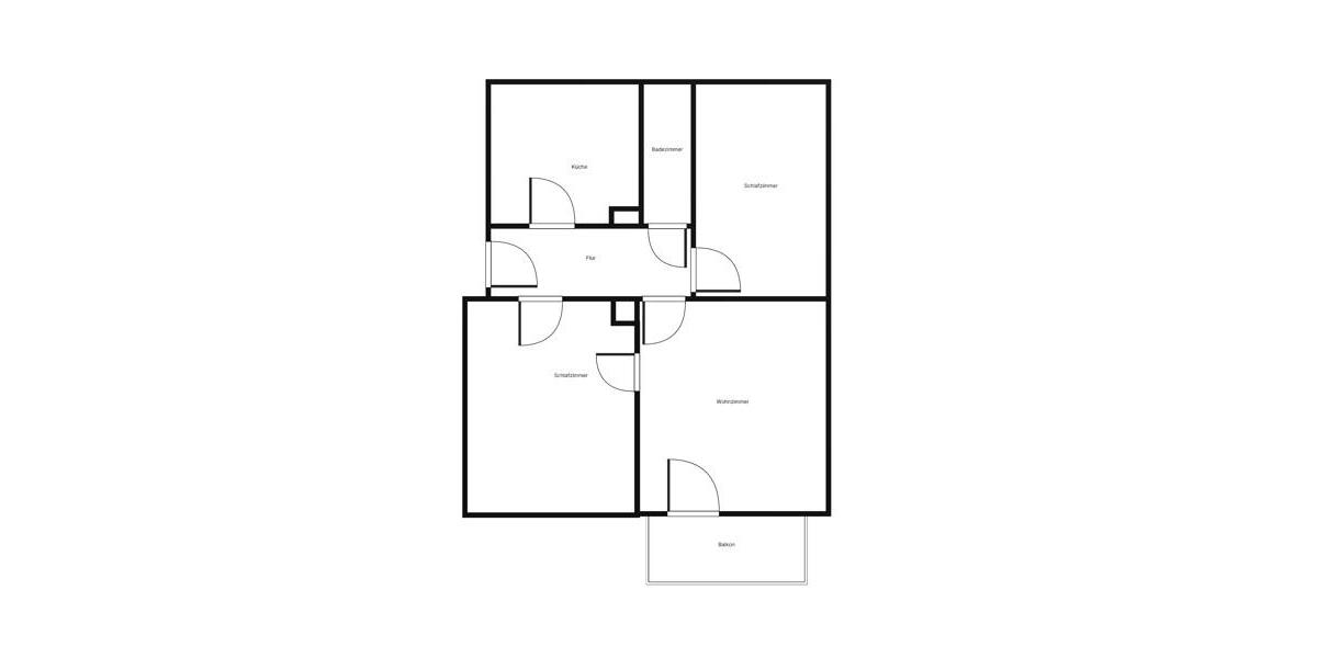 Etagenwohnung Oberndorf am Neckar - 3 Zimmer, 71 m&sup2;, 585&euro; | Angebot:26290795