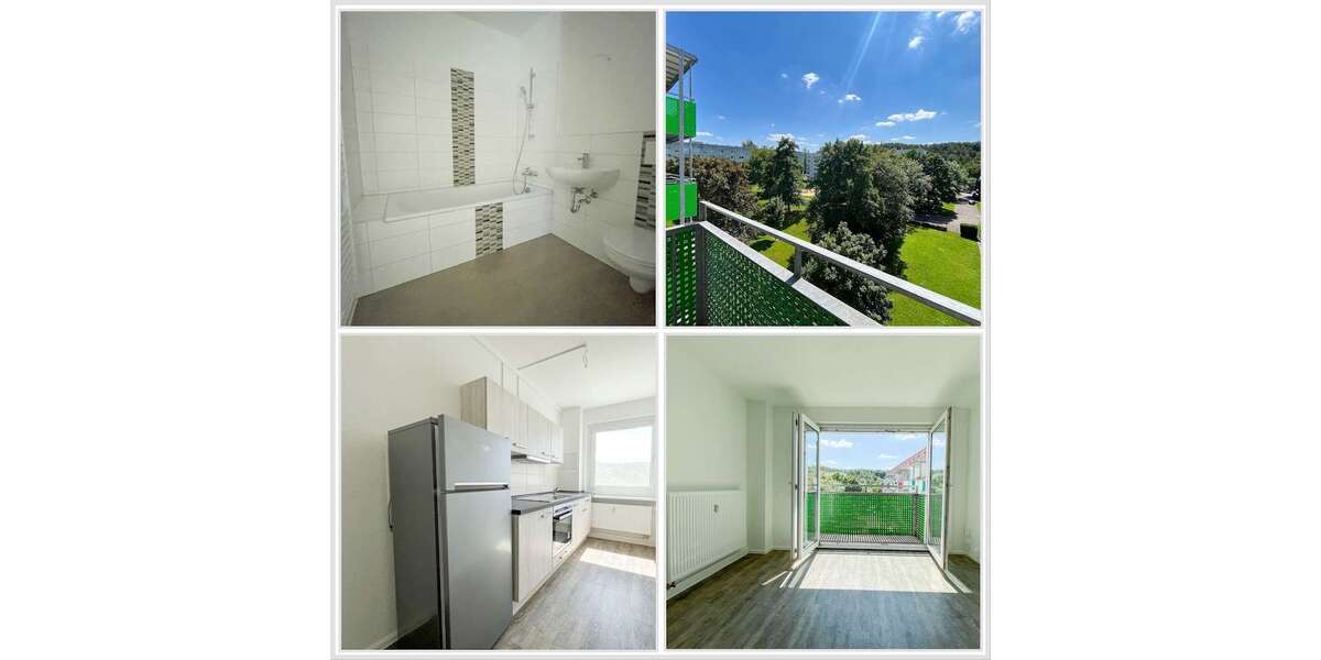 Etagenwohnung Chemnitz Kappel - 3 Zimmer, 67 m&sup2;, 350&euro; | Angebot:27117516