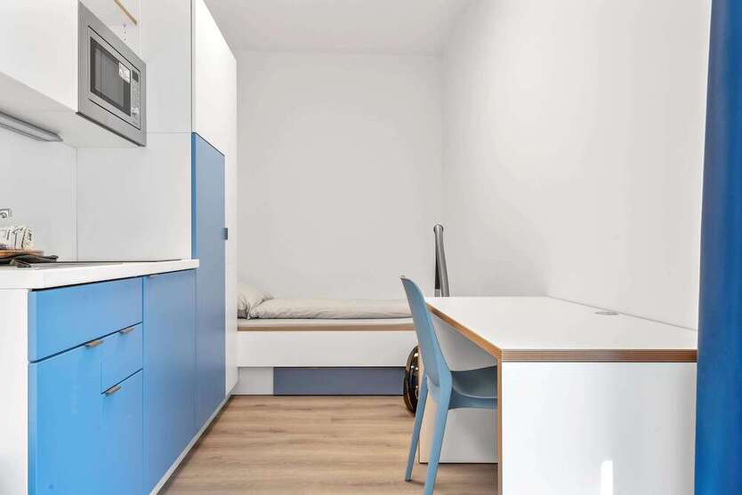 Wohnung zum Mieten in Berlin 752,40 € 16.9 m²