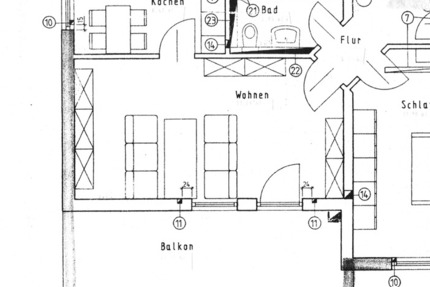 Wohnung Wittlich - 2 Zimmer, 72 m&sup2;, 600&euro; | Angebot:24821111