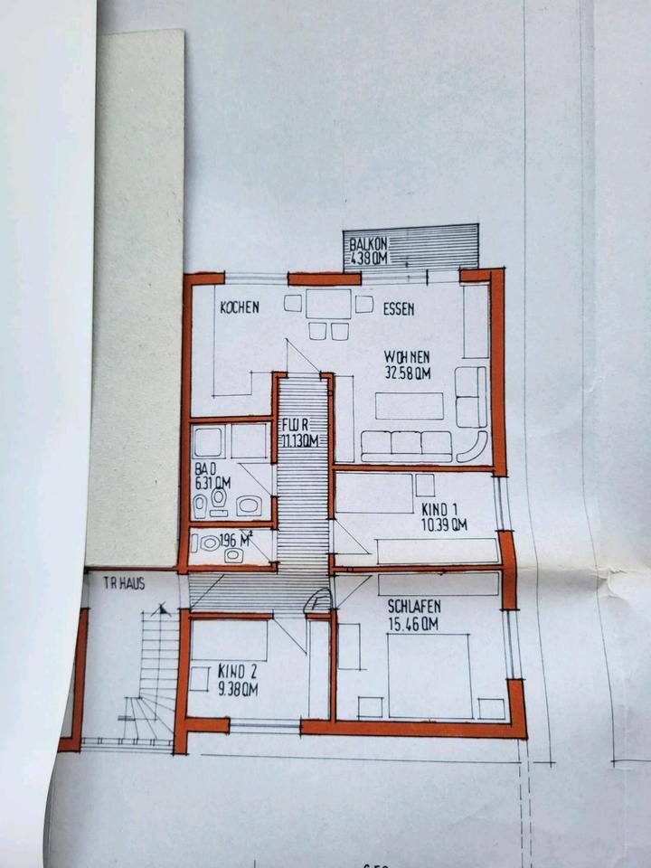 Wohnung zu vermieten in 74722 Buchen zimmer