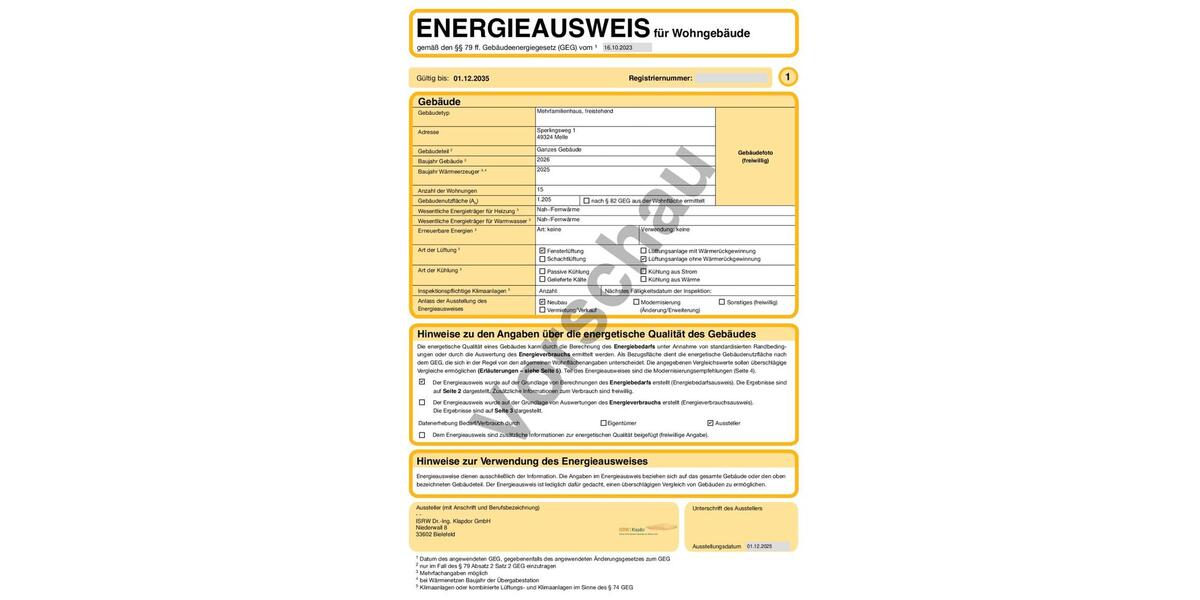 Etagenwohnung Melle - 3 Zimmer, 70 m&sup2;, 790&euro; | Angebot:25145061