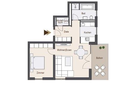 Wohnung Neu-Anspach Anspach - 2 Zimmer, 68 m&sup2;, 1.060&euro; | Angebot:26033435