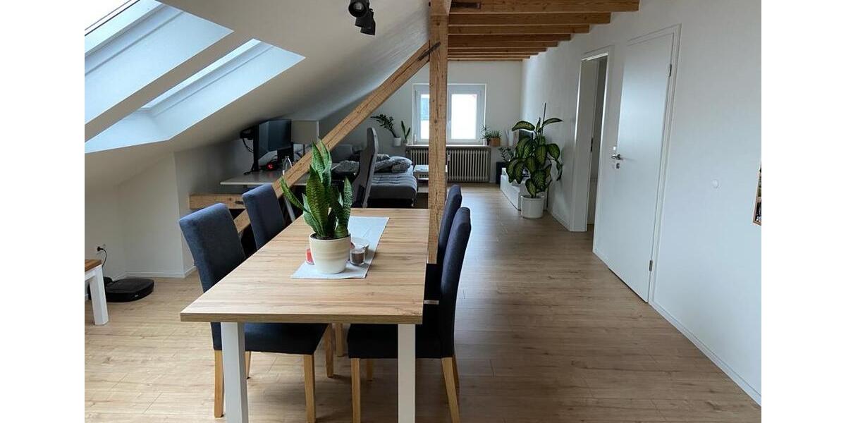Dachgeschoßwohnung Bad Saulgau - 2.5 Zimmer, 60 m&sup2;, 780&euro; | Angebot:26469741