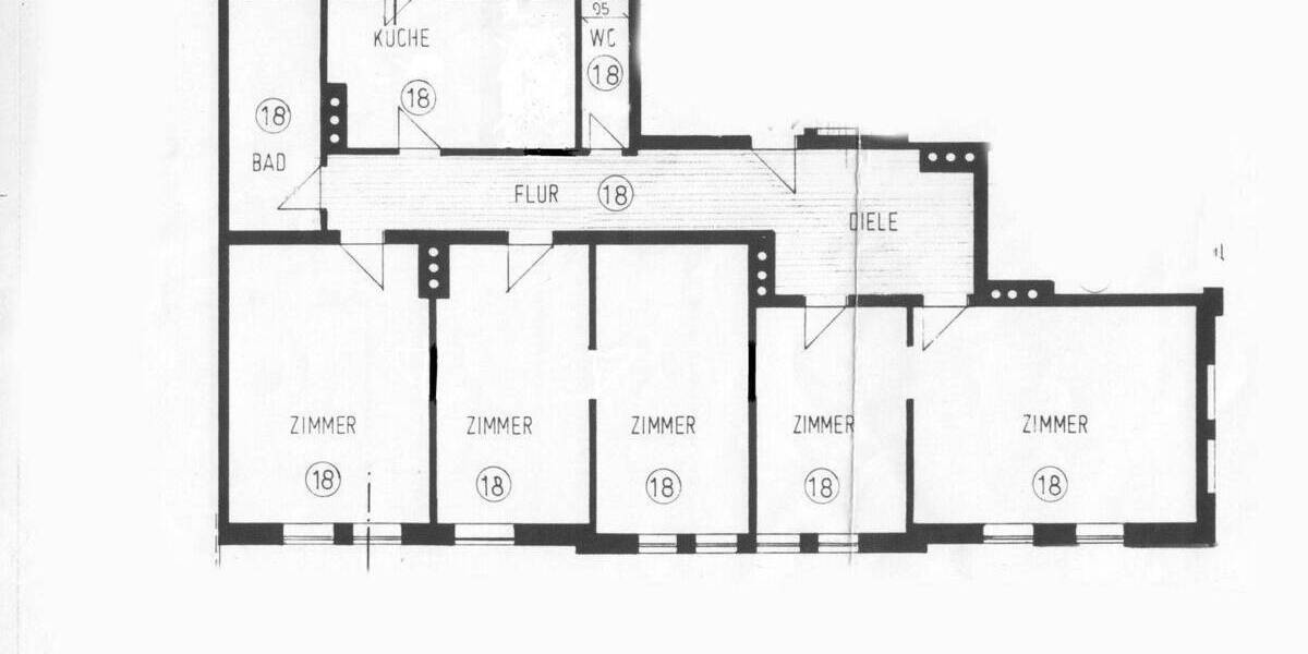 Etagenwohnung München Schwabing-Freimann - 5 Zimmer, 154 m&sup2;, 3.500&euro; | Angebot:25663915