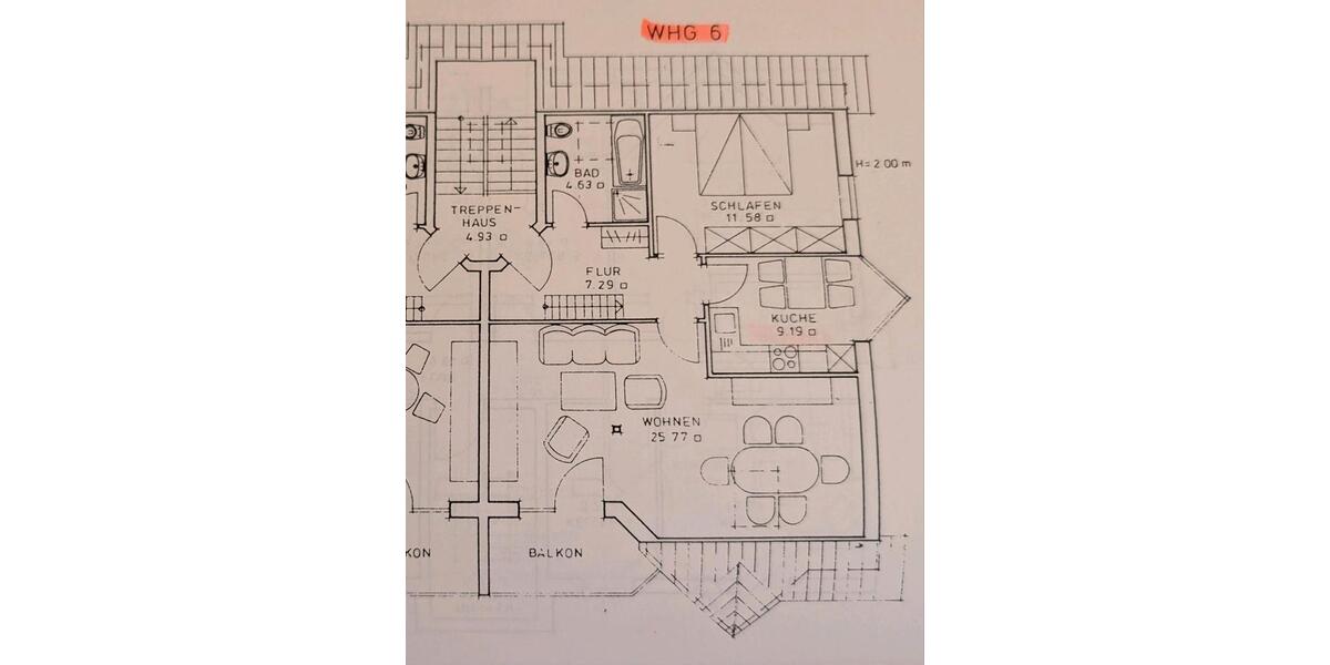 Dachgeschoßwohnung Sassenburg - 2 Zimmer, 77 m&sup2;, 700&euro; | Angebot:24399352