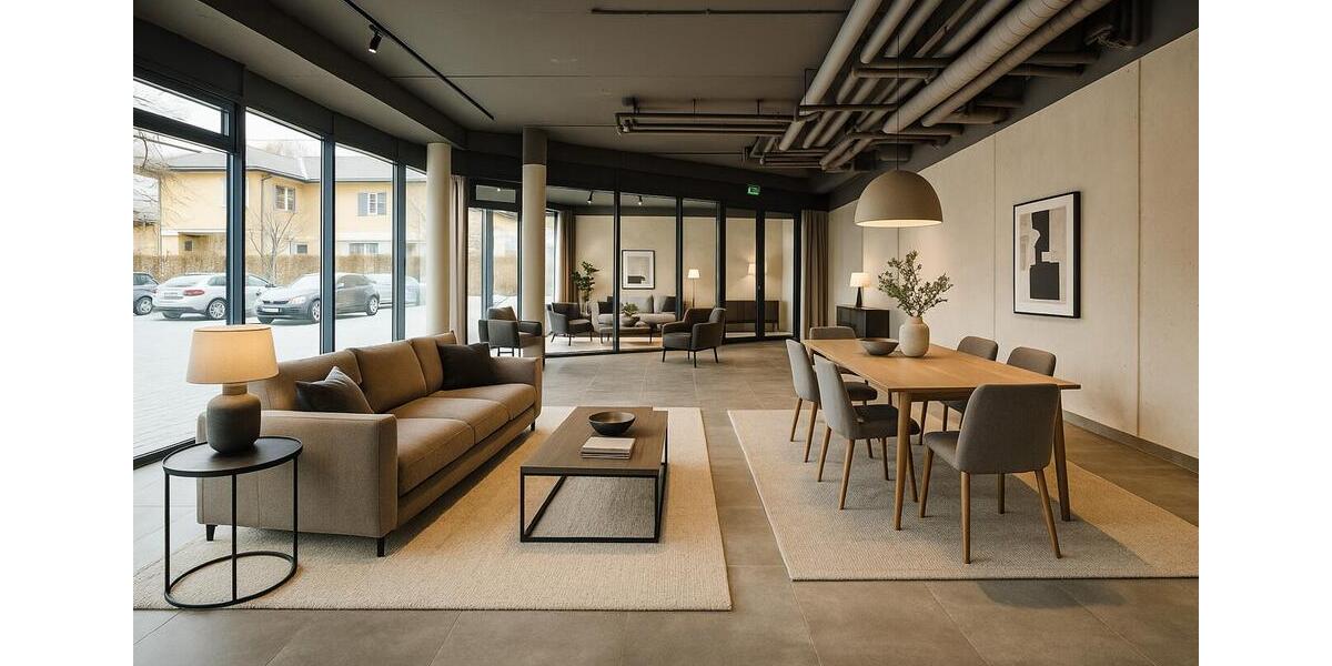 BRUMANI | Moderne Gewerbefläche im Neubau mit großer Schaufensterfront in Freiburg-Haslach zimmer