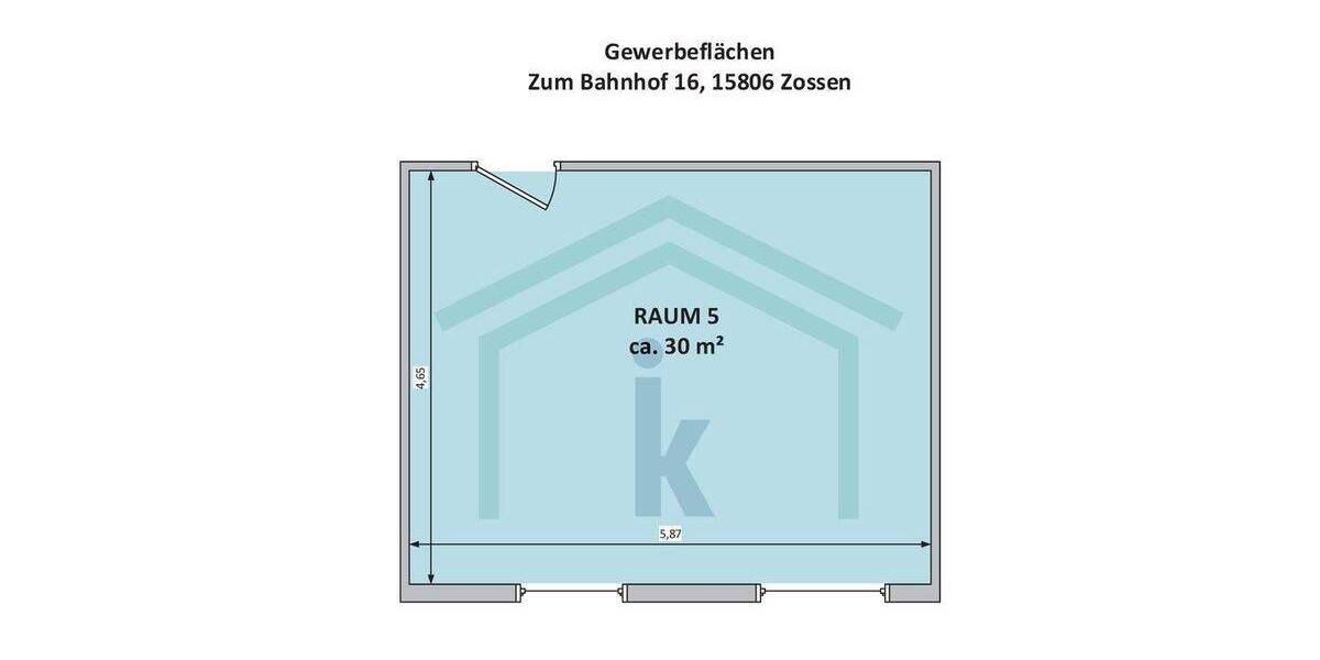 Gewerbeobjekt Zossen Wünsdorf - 230&euro; | Angebot:26499082