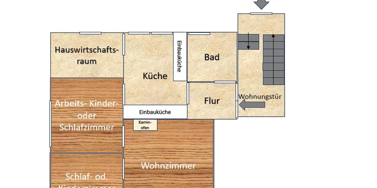 Erdgeschoßwohnung Ilmenau - 3.5 Zimmer, 86 m&sup2;, 860&euro; | Angebot:26521261