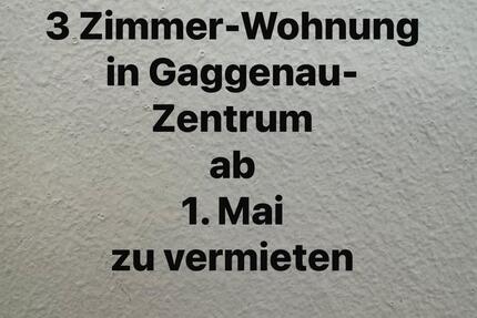 Wohnung Gaggenau - 3 Zimmer, 93 m&sup2;, 900&euro; | Angebot:26253132