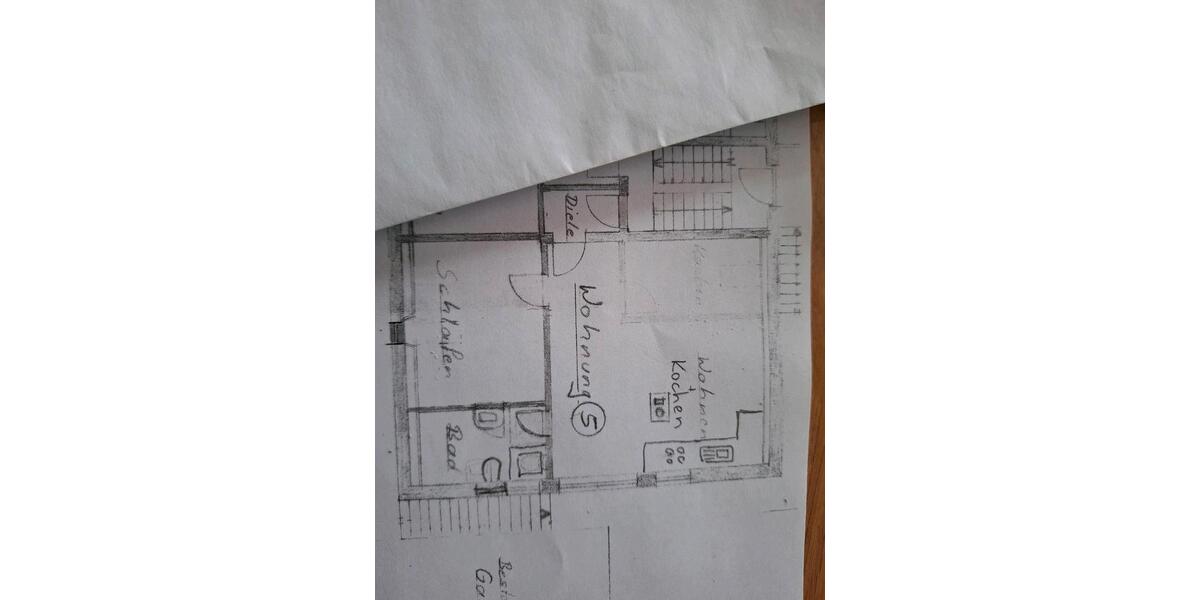 Dachgeschoßwohnung Eggenfelden - 2 Zimmer, 48 m&sup2;, 490&euro; | Angebot:25989082