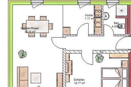 Helle 2-Zimmer Souterrainwohnung 2 zimmer