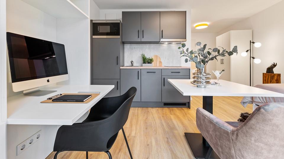 Etagenwohnung Nürnberg Sankt Leonhard - 1 Zimmer, 23 m&sup2;, 585&euro; | Angebot:26045175