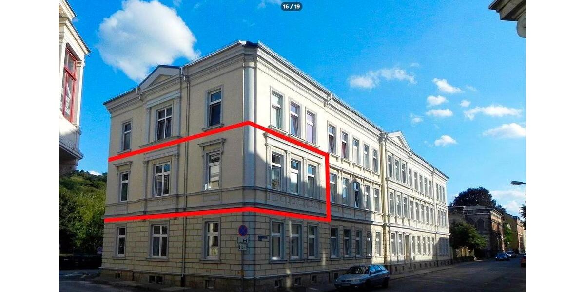 Etagenwohnung Greiz - 3 Zimmer, 90 m&sup2;, 450&euro; | Angebot:26613457