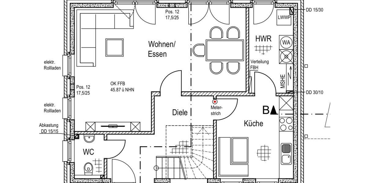 Einfamilienhaus Barnstorf - 4 Zimmer, 113 m&sup2;, 1.150&euro; | Angebot:26701878