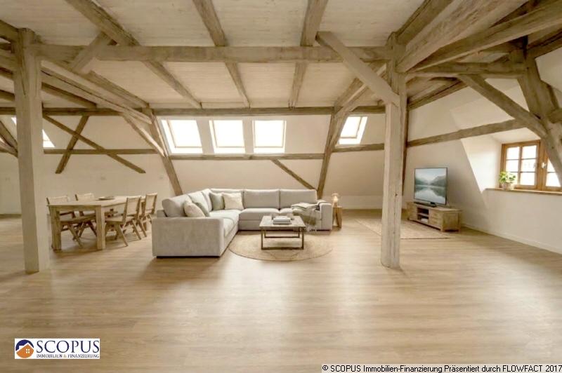 Dachgeschoßwohnung Meißen - 1 Zimmer, 131 m&sup2;, 1.200&euro; | Angebot:26006935