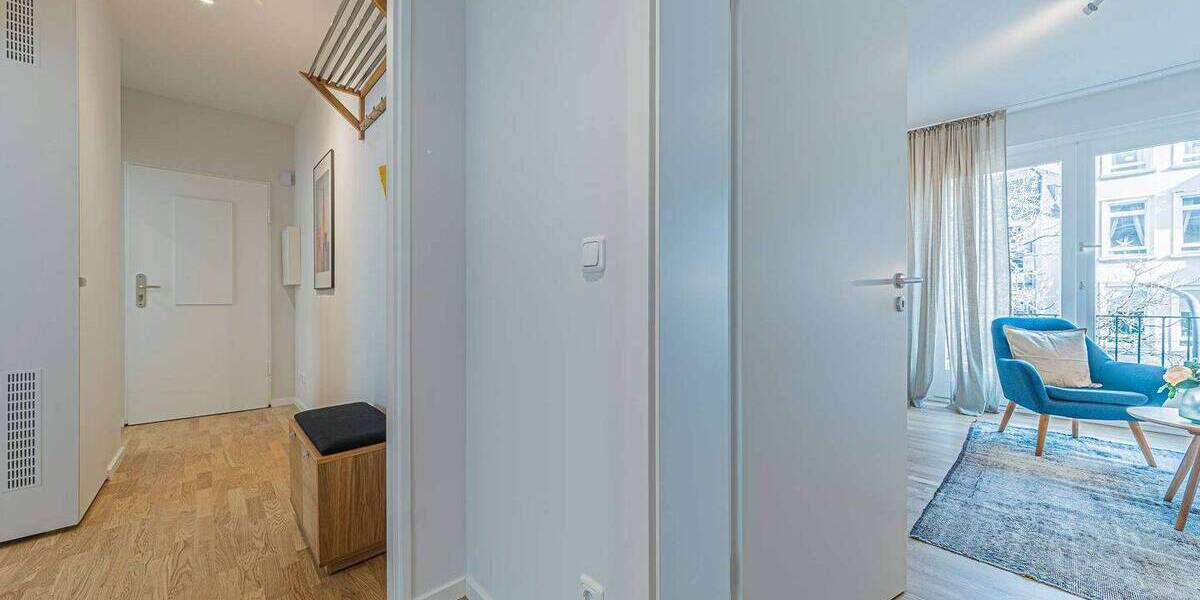 Etagenwohnung Frankfurt am Main Nordend-Ost - 2 Zimmer, 50 m&sup2;, 1.770&euro; | Angebot:26076042