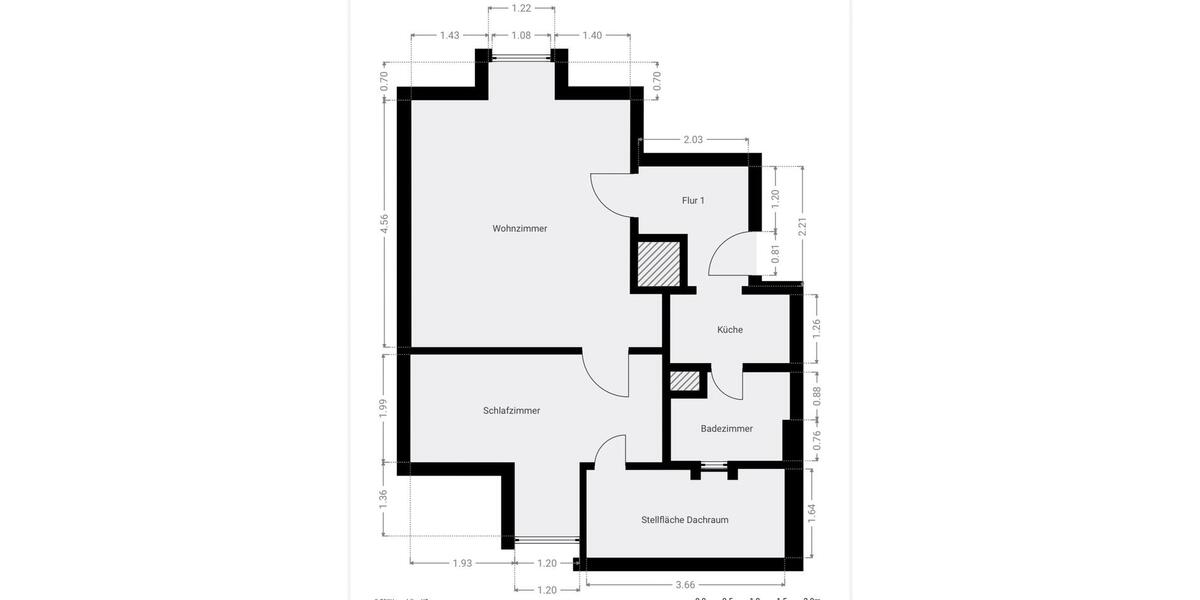 40qm - 2-ZKB | Wiesbaden-Biebrich | renoviert und neue Küche 2 zimmer