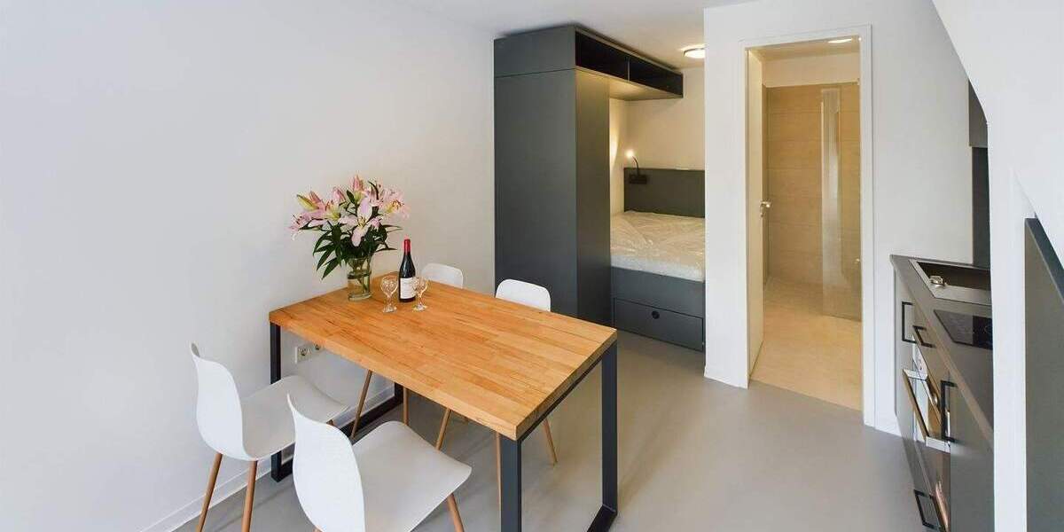 50% auf 1. Miete*: Schickes + möbliertes 1-Zimmer-Apartment im Herzen Oldenburgs | Residence Plus 1 zimmer