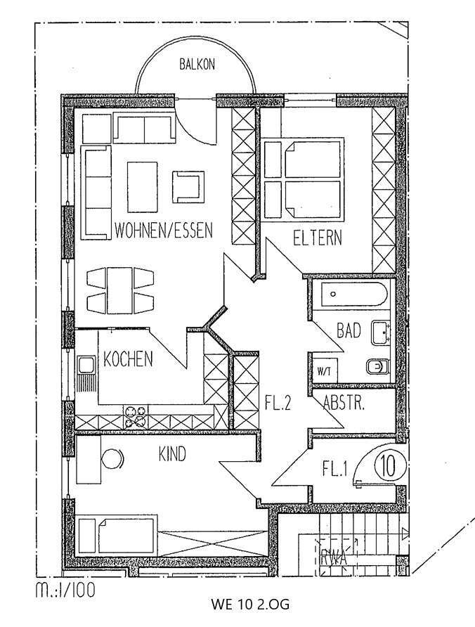 Wohnung zum Mieten in Güstrow 741 € 78 m²