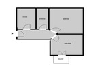 Etagenwohnung Bad Kreuznach Bad Münster am Stein-Ebernburg - 2 Zimmer, 1.460&euro; | Angebot:26711063