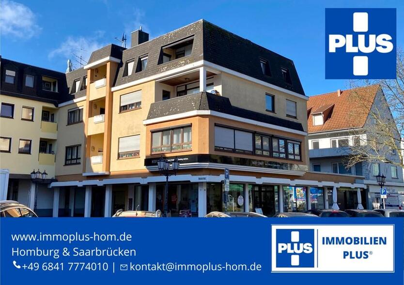 HOMBURG-ZENTRUM; GROSSZÜGIGE UND HELLE 3 ZKB WOHNUNG MIT EINBAUKÜCHE zimmer