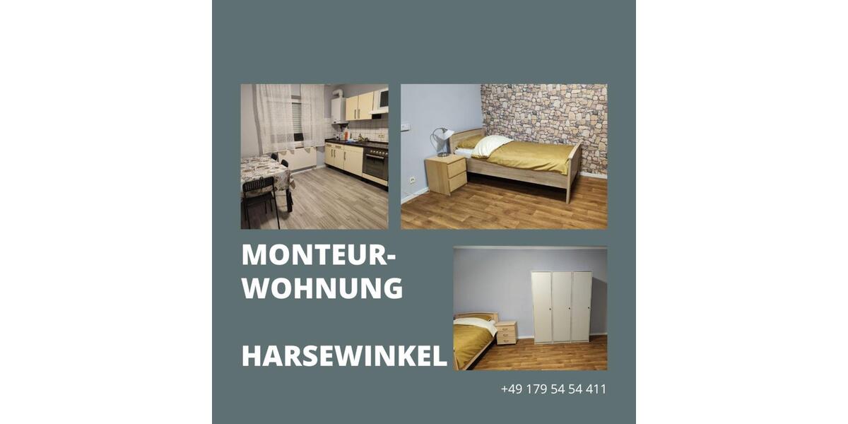 Wohnen auf Zeit Spenge - 2 Zimmer, 18&euro; | Angebot:22412905