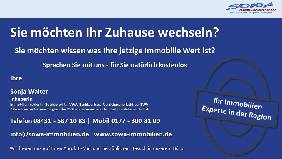 Helle, gut geschnittene 3 Zimmer Wohnung mit Carport und Garten in Neuburg - Ein neues Zuhause von SOWA Immobilien und Finanzen Ihr Experte vor Ort - 3- Neuburg an der Donau | Angebot:25855905