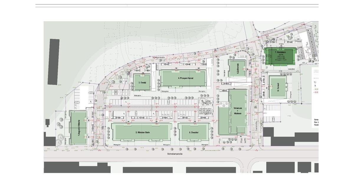 Gladbeck-Zweckel, 1. OG, 60 qm, 2 Zimmer mit Balkon 2 zimmer