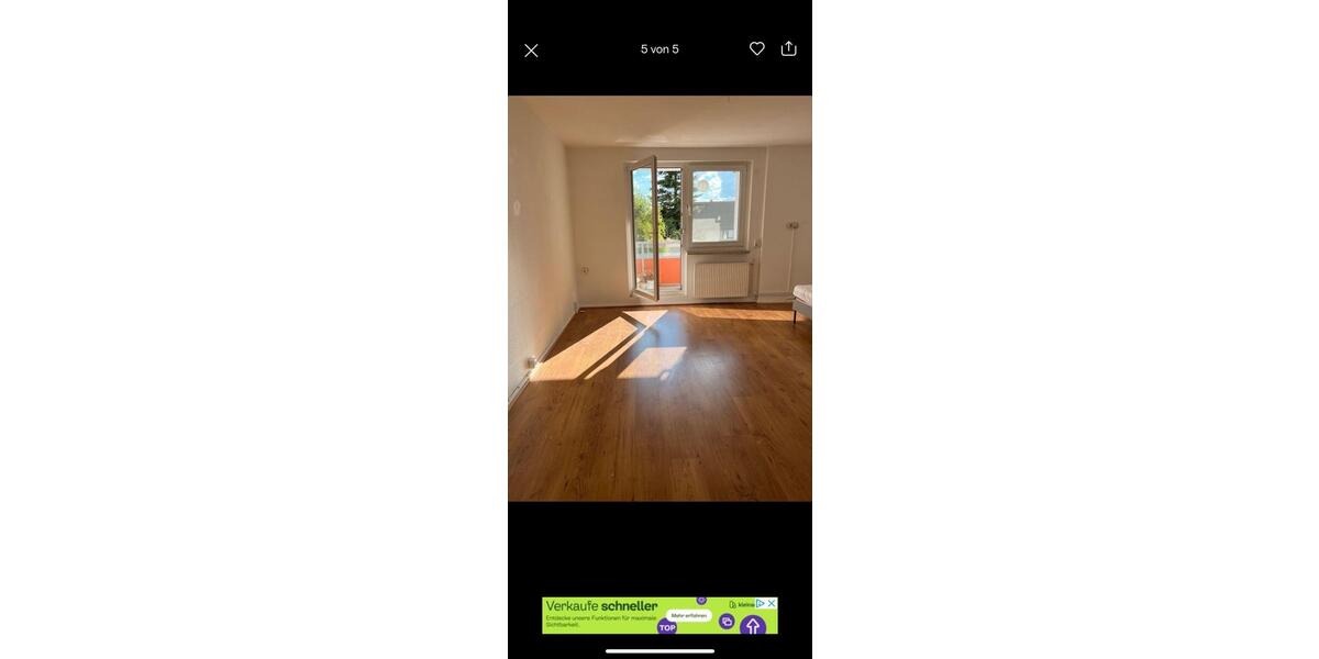 Etagenwohnung Neubrandenburg - 1 Zimmer, 44 m&sup2;, 480&euro; | Angebot:26652853