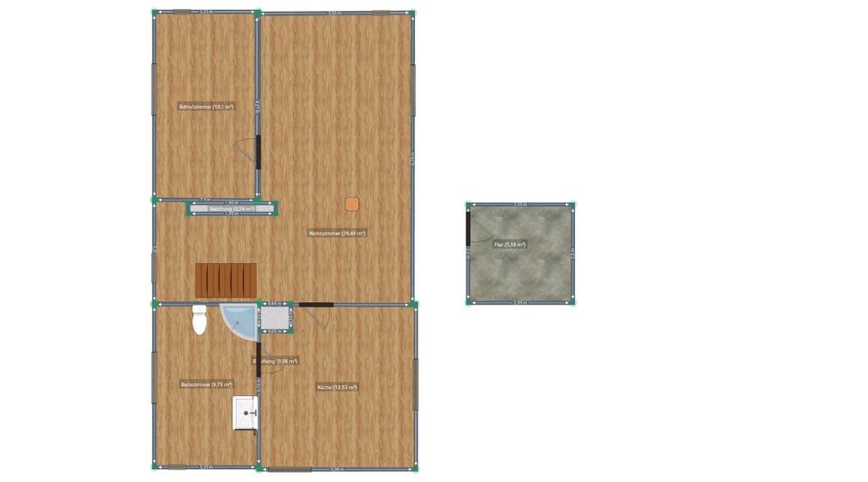 Dachgeschoßwohnung Wermelskirchen - 2 Zimmer, 65 m&sup2;, 600&euro; | Angebot:25175302