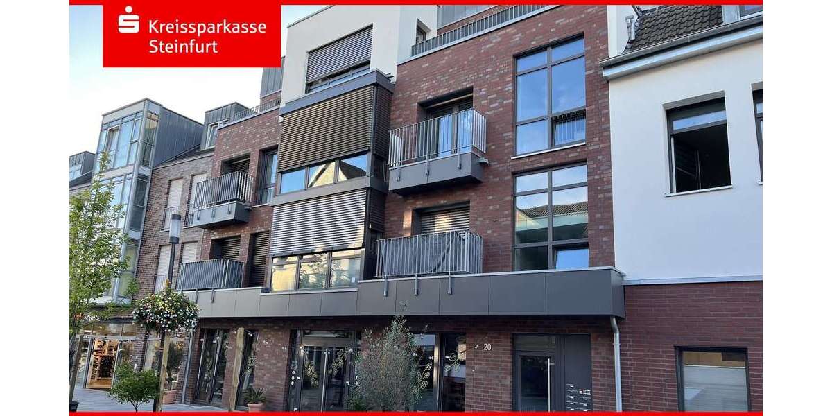 Etagenwohnung Ochtrup - 4 Zimmer, 116 m&sup2;, 1.200&euro; | Angebot:26934822