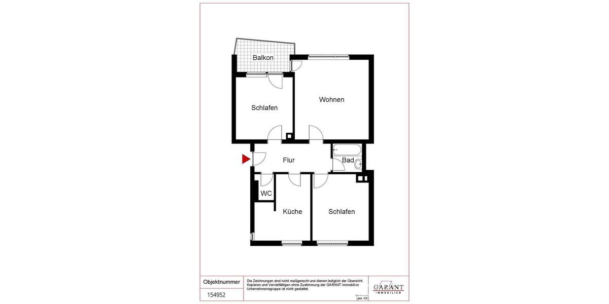Etagenwohnung Stuttgart Süd - 3 Zimmer, 86 m&sup2;, 1.450&euro; | Angebot:26768412