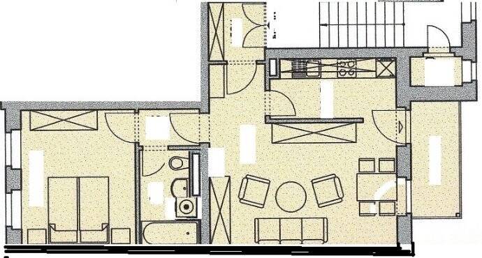 Etagenwohnung Chemnitz Hilbersdorf - 2 Zimmer, 56 m&sup2;, 310&euro; | Angebot:26758922