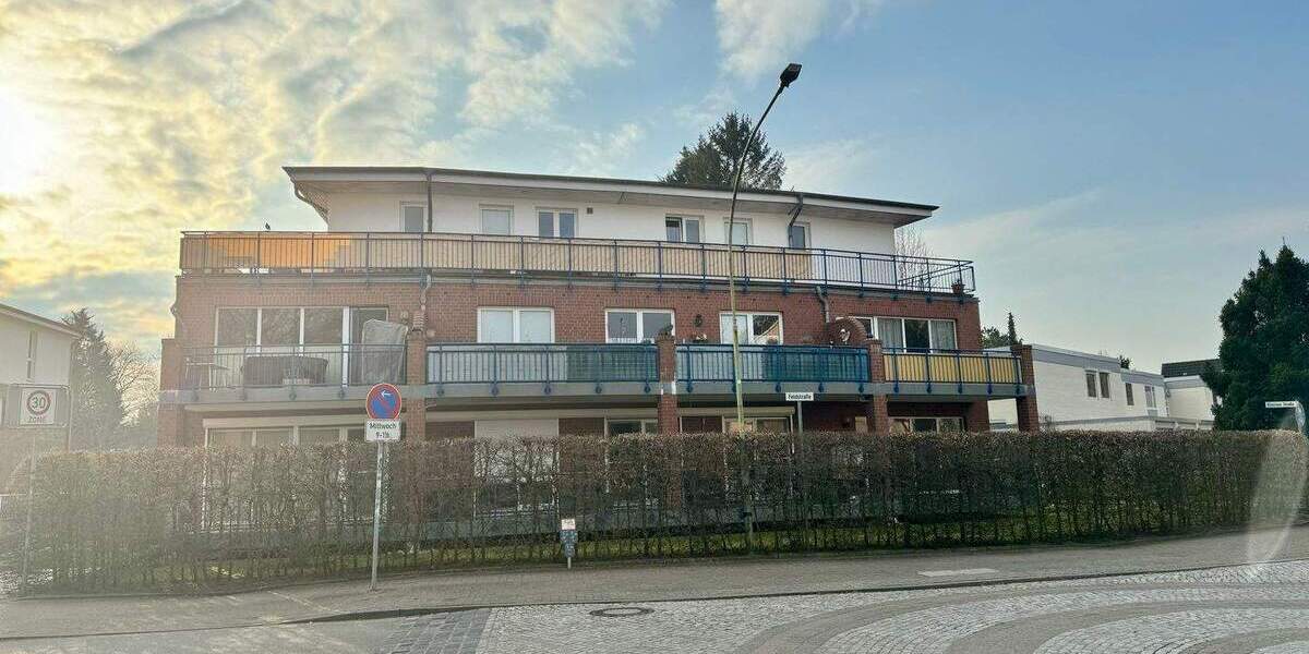 Pinneberg Quellental, 3-Zi. EG WHG mit großem Balkon (Hochpaterre) 3 zimmer