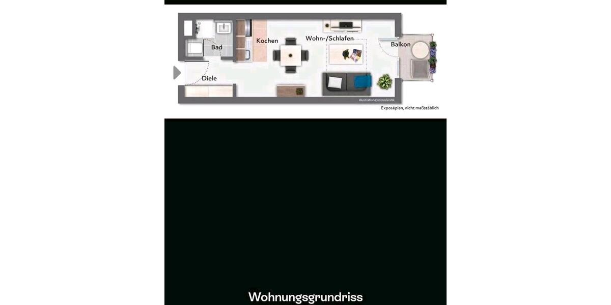 Etagenwohnung Buckenhof - 1 Zimmer, 27 m&sup2;, 560&euro; | Angebot:26702873