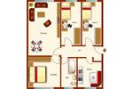 Marnitz - schöne 4-Zimmerwohnung in ruhiger Lage und eigenem Stellplatz
