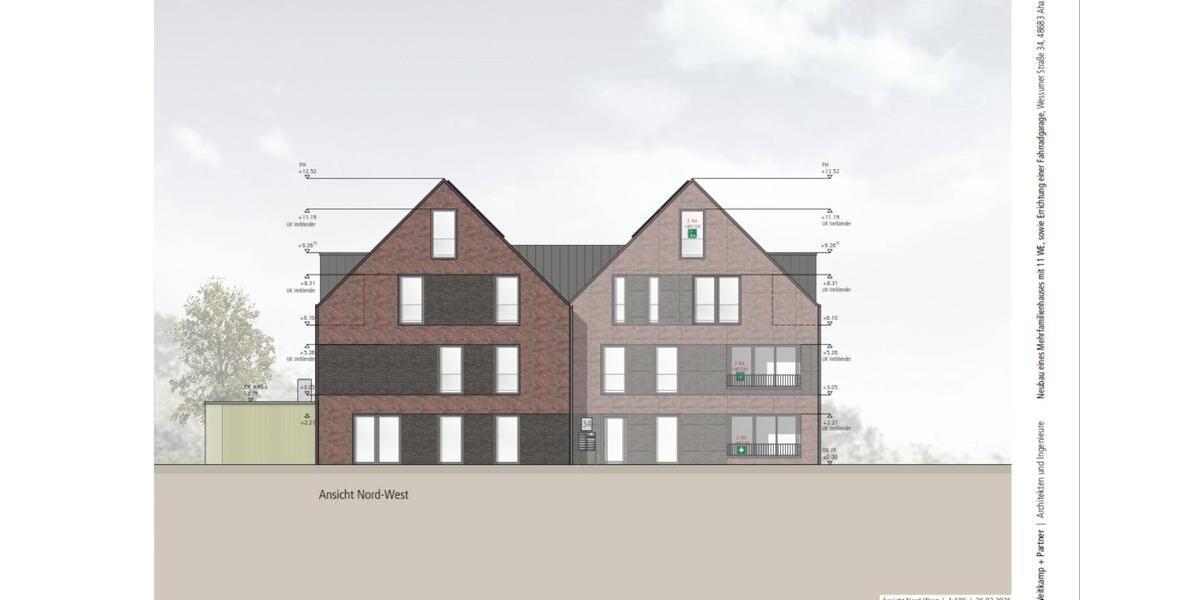 Maisonettenwohnung Ahaus - 4 Zimmer, 118 m&sup2;, 1.416&euro; | Angebot:25990260