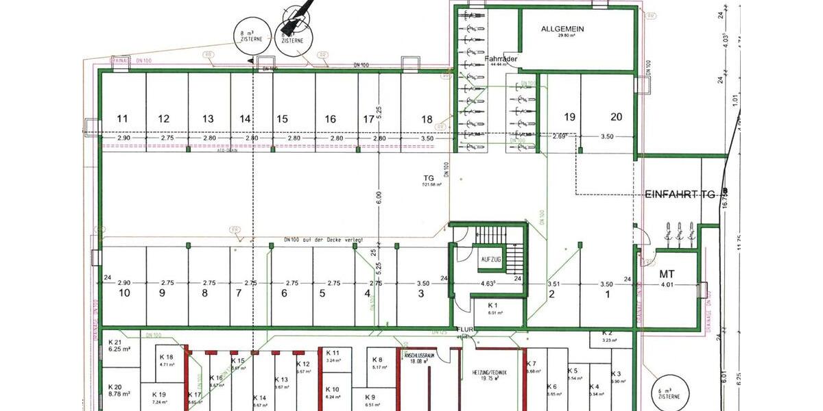 Dachgeschoßwohnung Passau Auerbach - 3 Zimmer, 82 m&sup2;, 1.200&euro; | Angebot:26441707